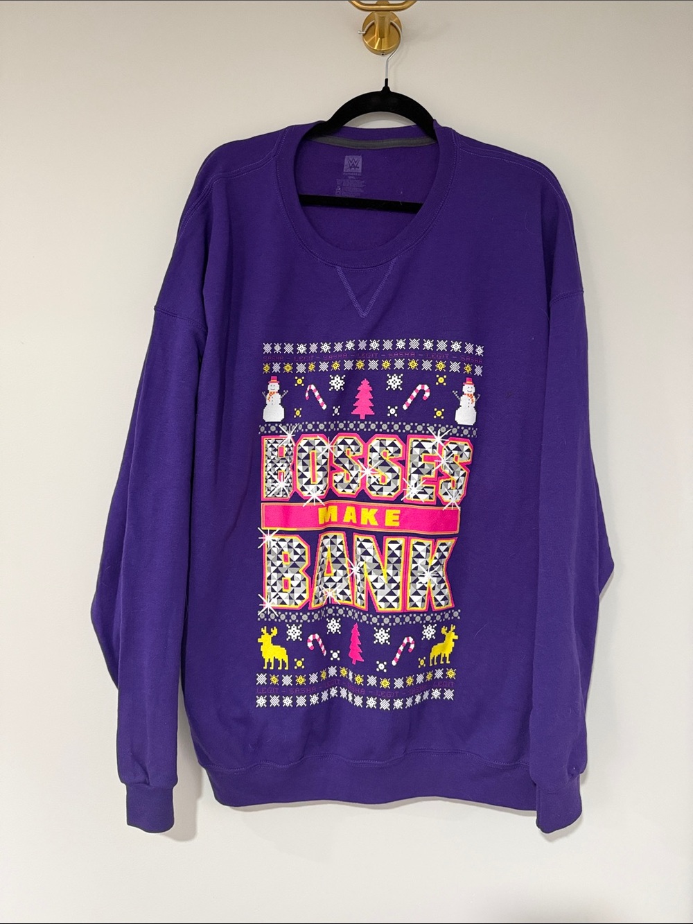 Sasha banks WWE Christmas sweatshirt